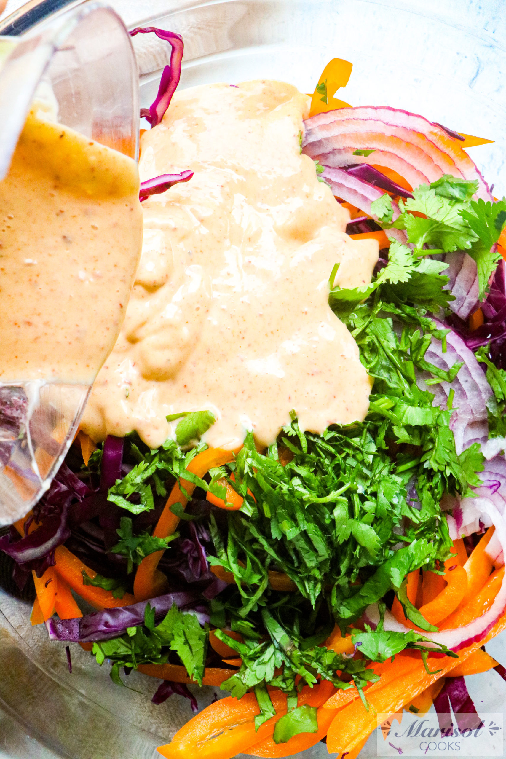 Spicy Coleslaw with Chipotle Dressing Marisol Cooks