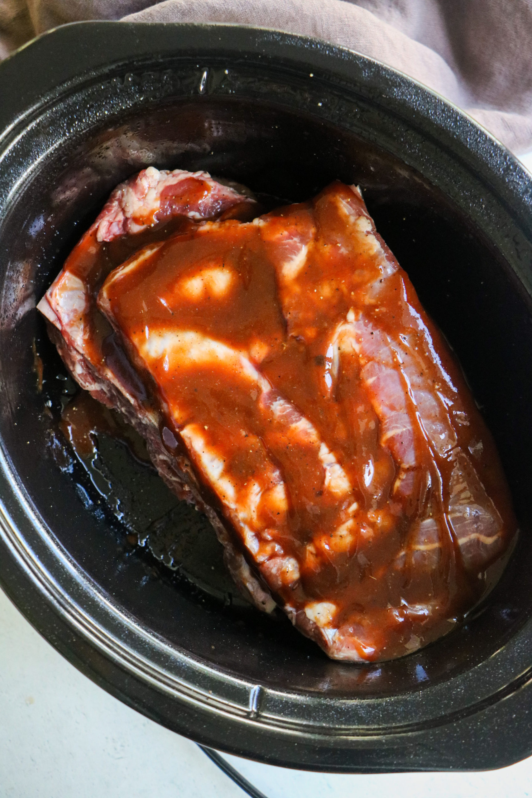 BBQ Pork Ribs (Crock Pot) Marisol Cooks