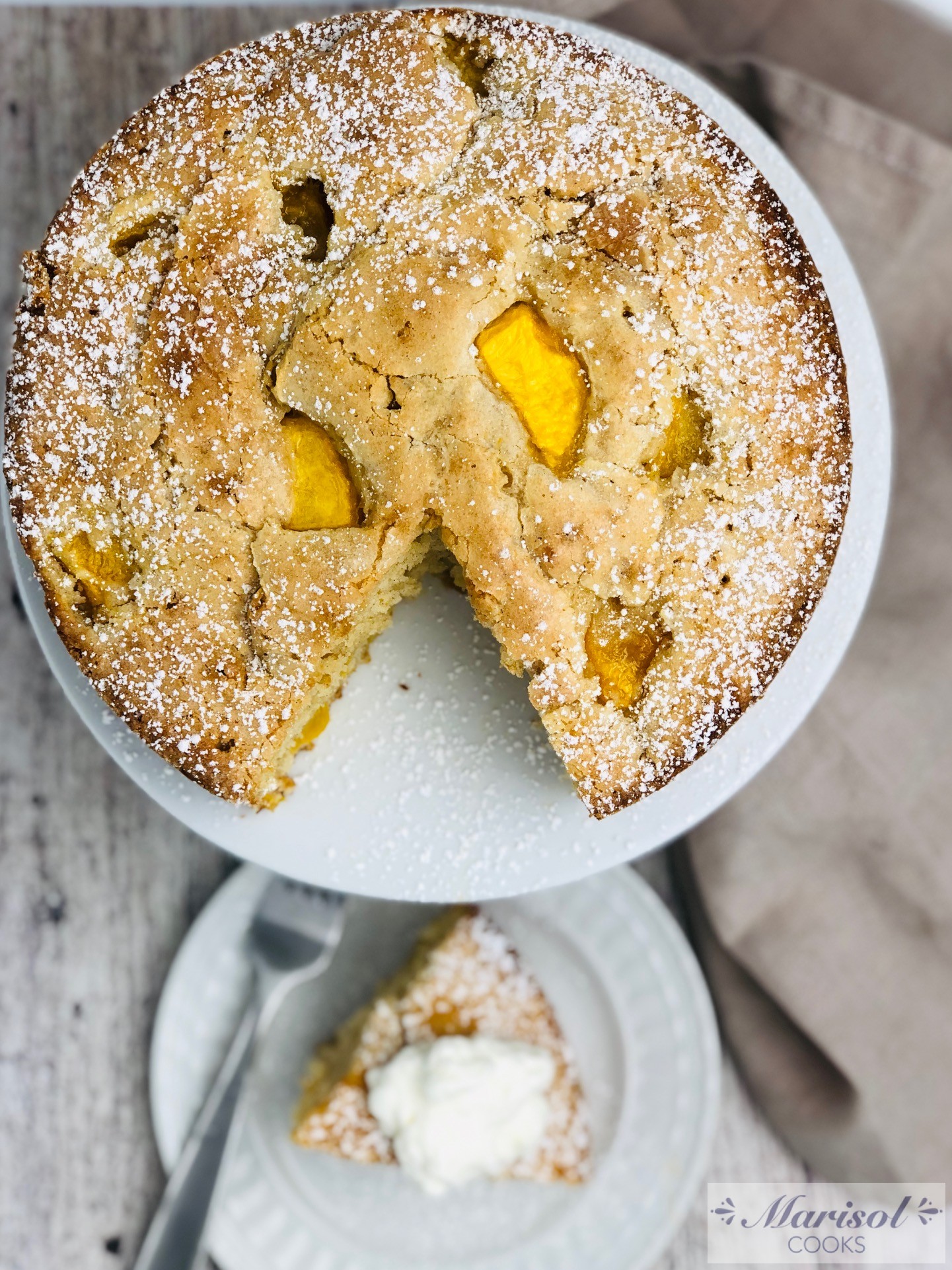 french peach tart french peach tart