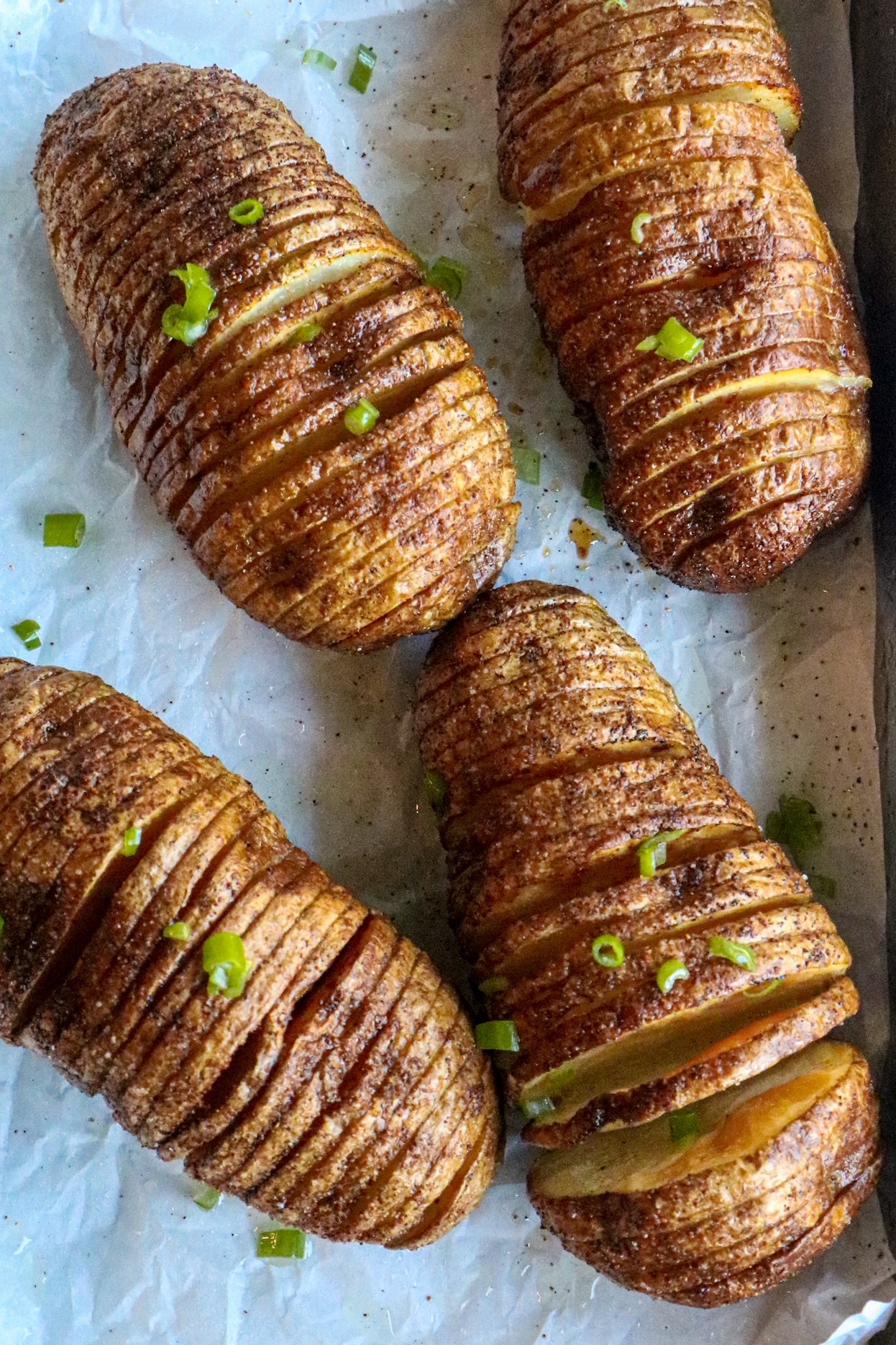 Air Fryer Hasselback Potatoes – Marisol Cooks