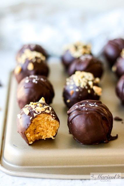 Peanut Butter Bon Bons – Marisol Cooks