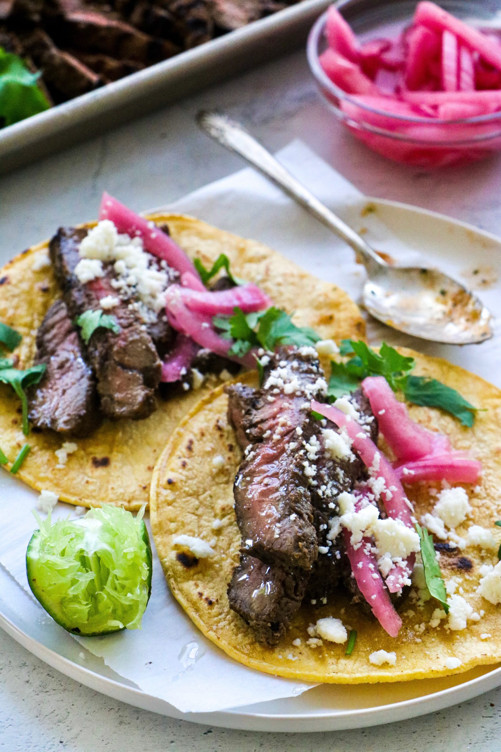 Carne Asada Tacossirloin Steak Tacos Marisol Cooks